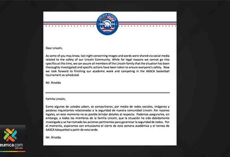 Estudiantes de un colegio privado son investigados por amenazar con realizar un tiroteo