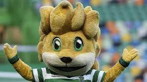 Jubas, mascota de Sporting de Lisboa.