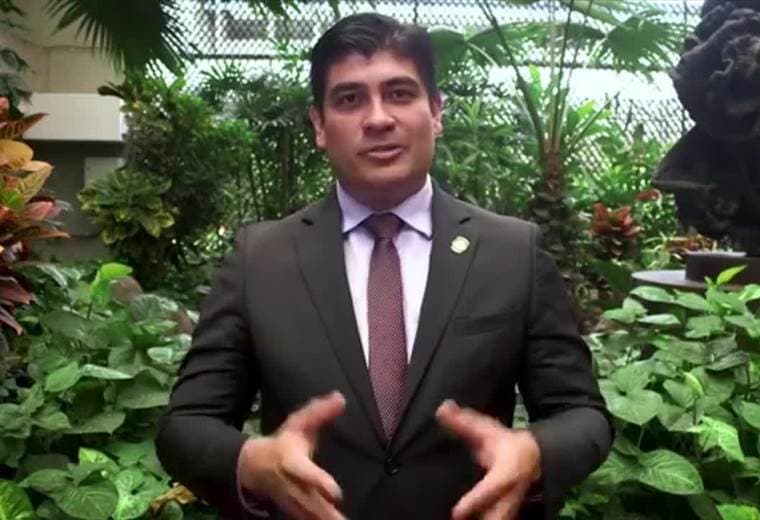 Presidente Alvarado envió mensaje acerca de lo sucedido hoy en San José