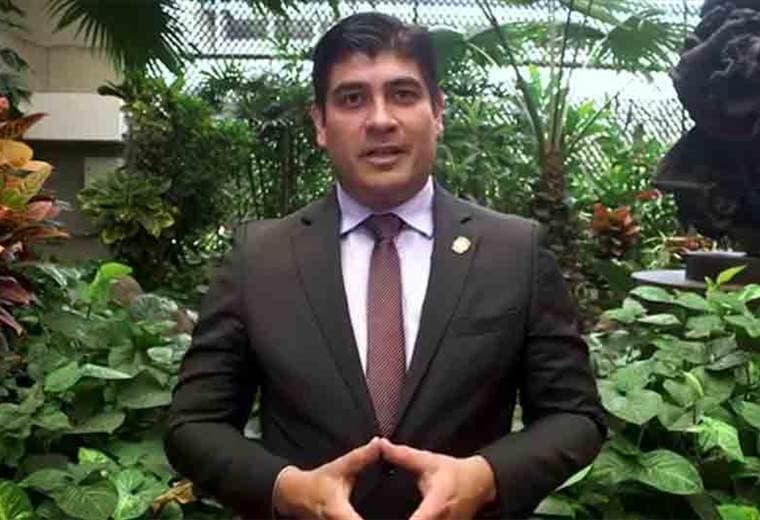 Presidente Alvarado envió mensaje acerca de lo sucedido hoy en San José