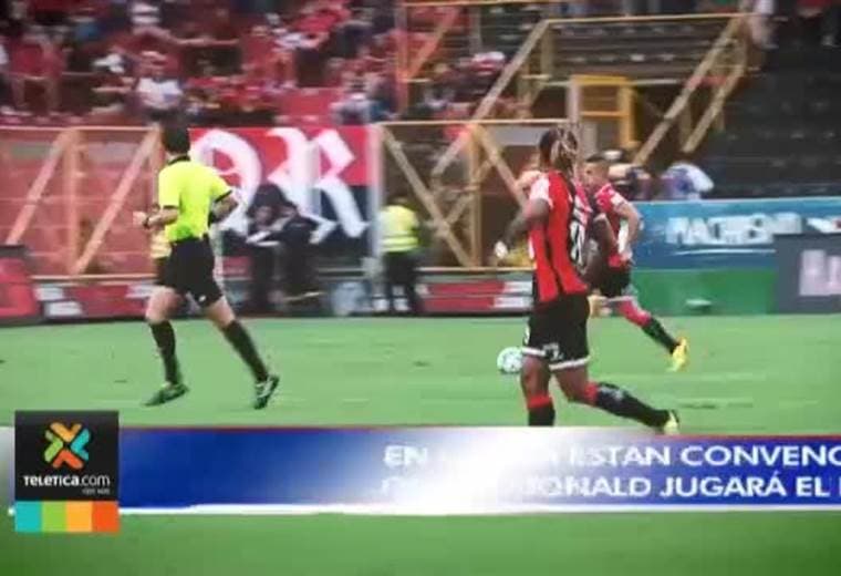 Error en el informe arbitral evitarle sanción a McDonald, afirma Alajuelense