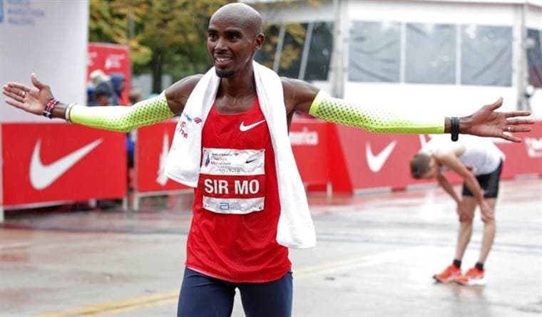 Mo Farah. AFP