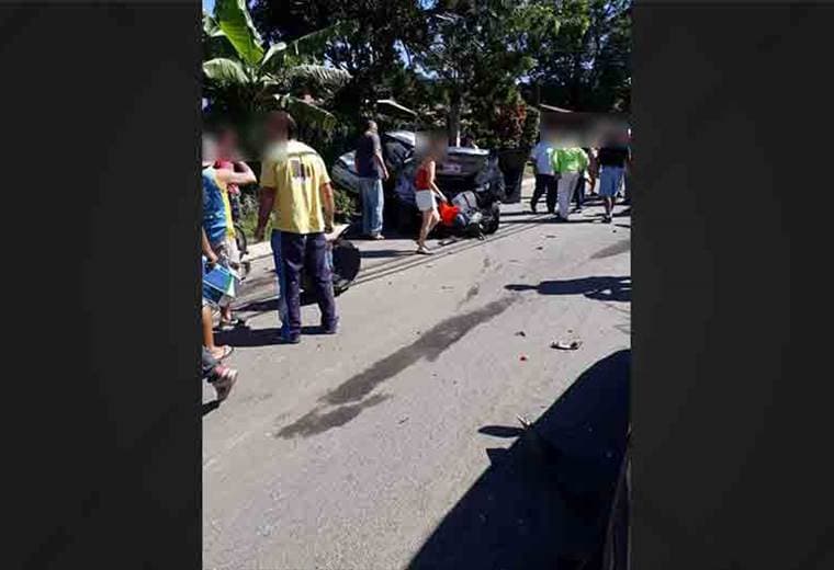 Sujetos fueron detenidos al intentar raptar un menor en Santa Ana (video)