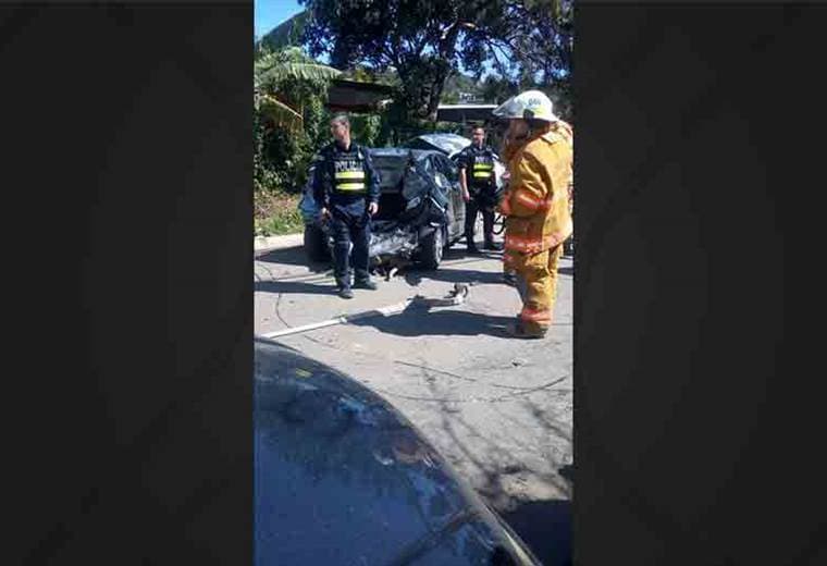 Sujetos fueron detenidos al intentar raptar un menor en Santa Ana (video)