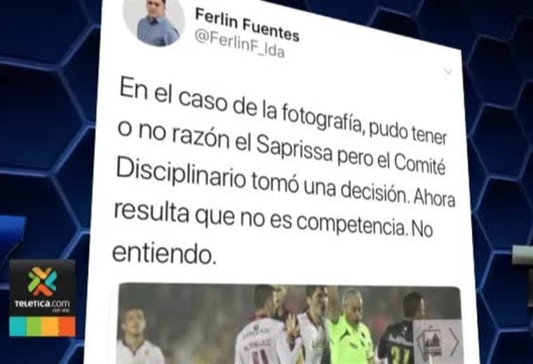 Saprissa se sacude tras reclamo de Alajuelense