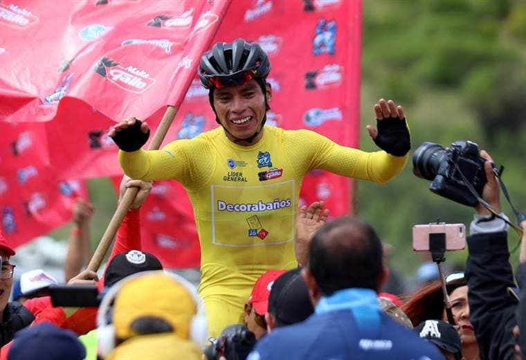 Alfredo Ajpacaja, campeón de la Vuelta a Guatemala 2018 |Facebook Federación Guatemalteca de Ciclismo. 
