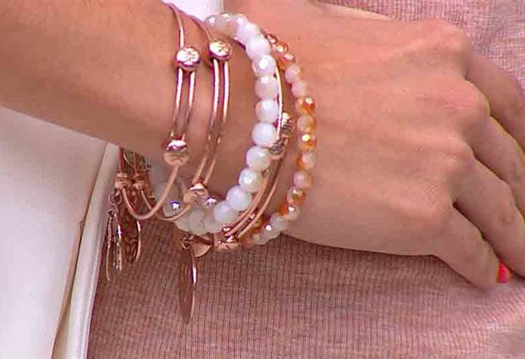 Opciones de collares y pulseras en oro, plata y oro rosa para lucir a la moda 
