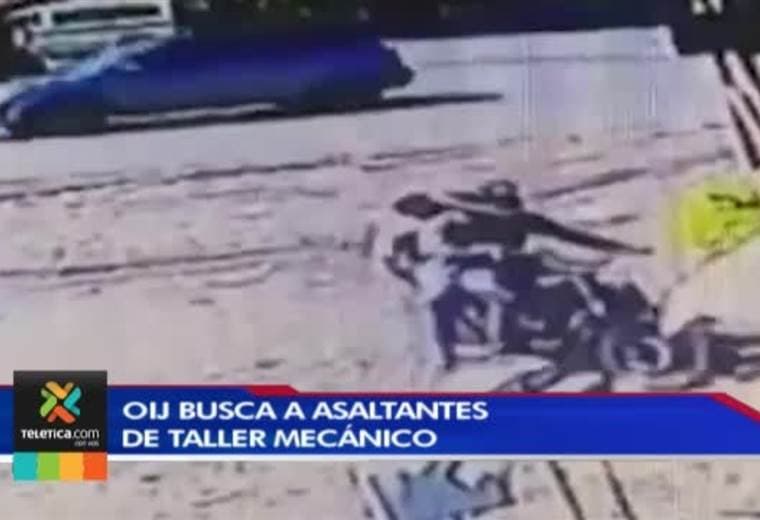 OIJ necesita identificar a estos presuntos asaltantes