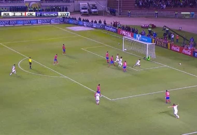 Amistoso Internacional: Perú 2 - 3 Costa Rica