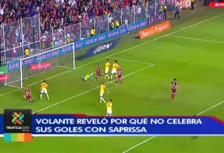 ¿Por qué Marvin Angulo no celebra sus goles con el Saprissa?