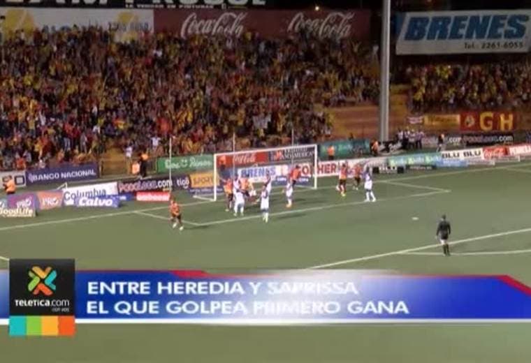 Saprissa solo remontó ante Herediano en el 2007