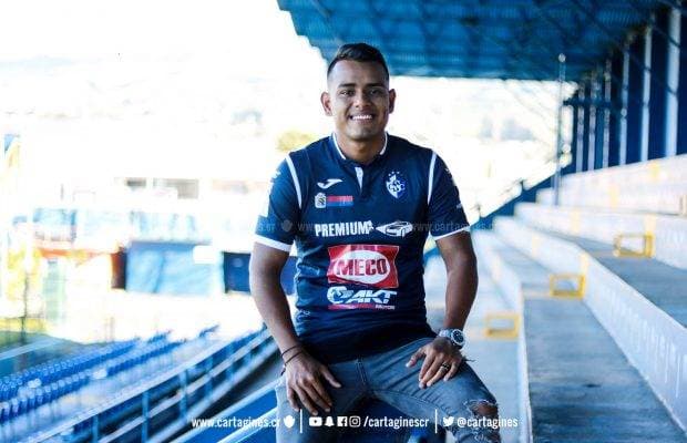 Julio Cruz, delantero del Cartaginés.|Prensa Cartaginés