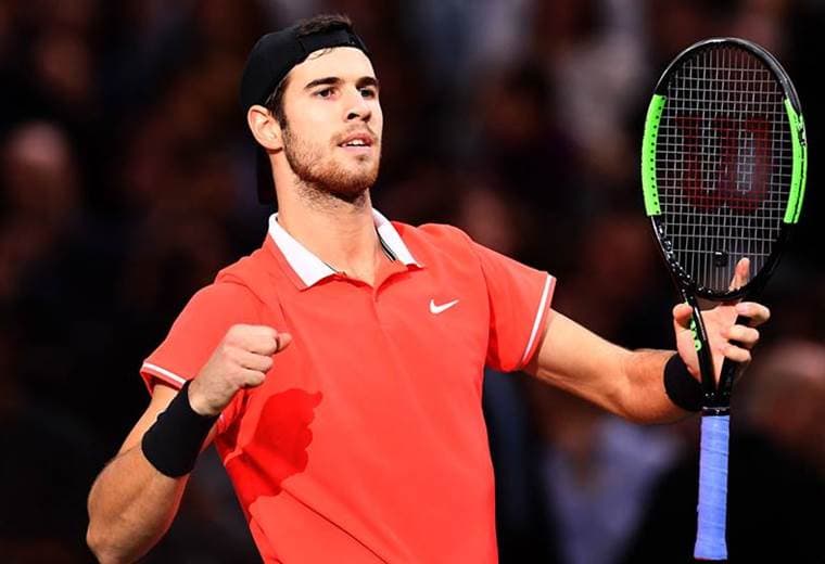 El tenista ruso Karen Khachanov |Facebook ATP World Tour. 