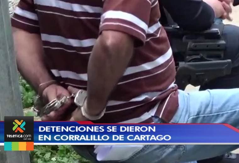 PCD desarticuló una narcofamilia en Cartago