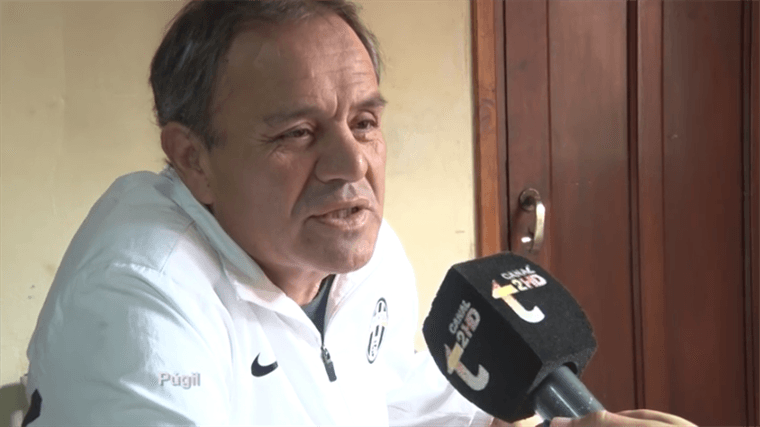 El exboxeador argentino Mario Melo. 