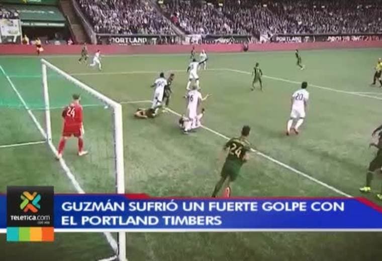 David Guzmán sufrió golpe en la cabeza y estará al menos dos semanas fuera de las canchas