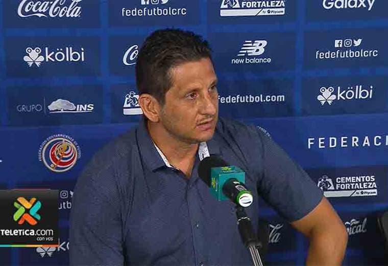 Rónald González, Técnico de la Sele