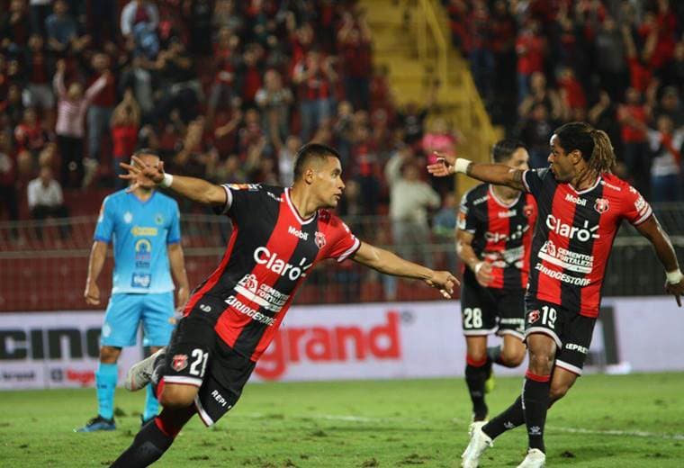 Roger Rojas, delantero de Alajuelense.|Prensa Alajuelense