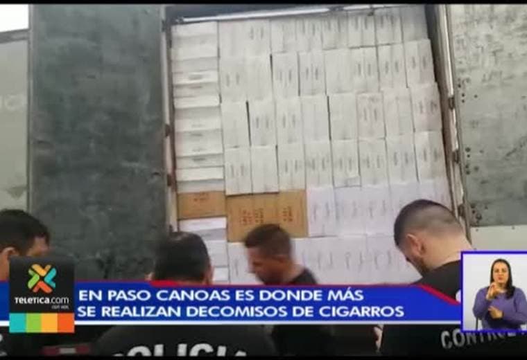 Policía decomisó 34 millones de unidades de cigarrillos durante el 2018