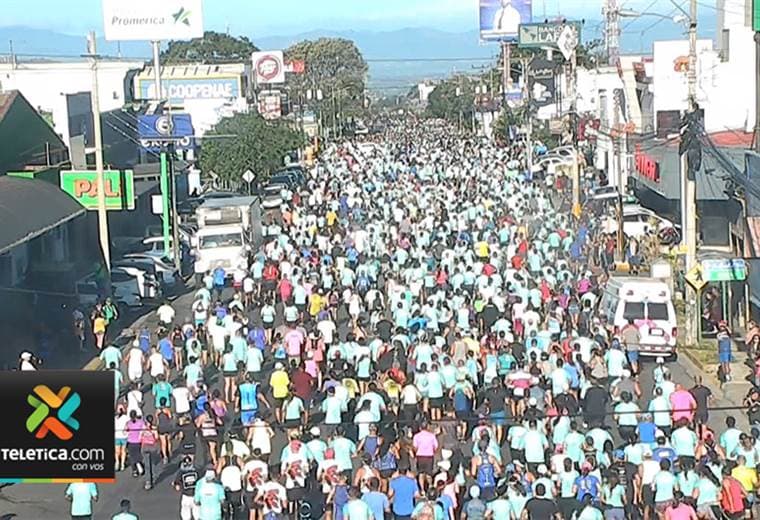 Así se desarrolló la carrera de San Silvestre este 31 de diciembre