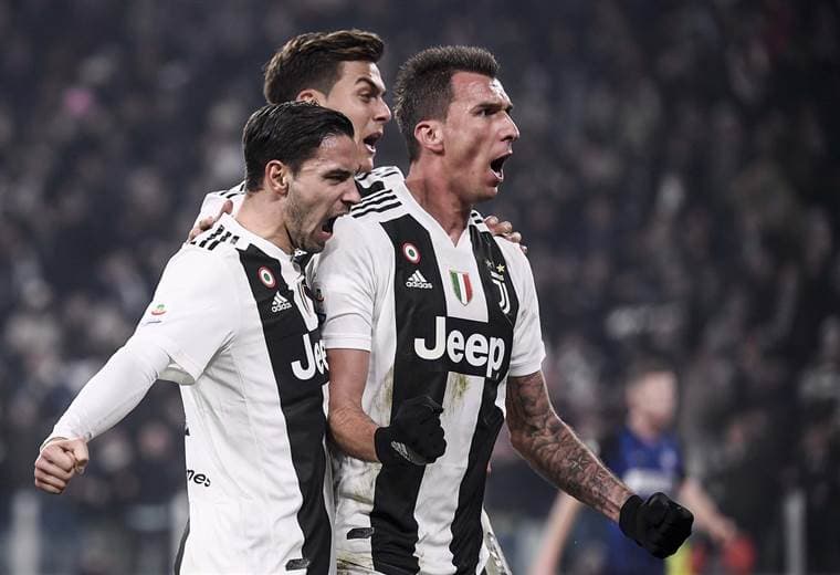 Mario Mandžukić, jugador de la Juventus.|Champions League