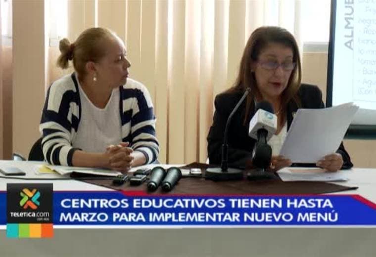 Nuevo menú en comedores de centros educativos busca mejorar la salud de estudiantes