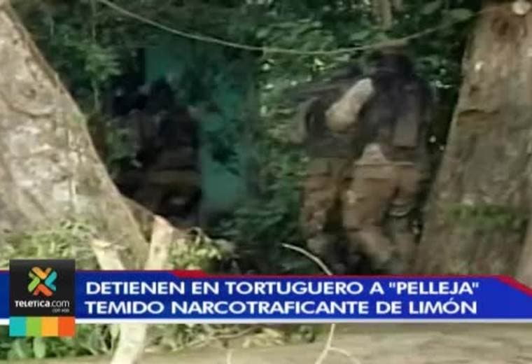 Fuerza Pública detiene a reconocido narcotraficante alias “Pelleja” en Pococí