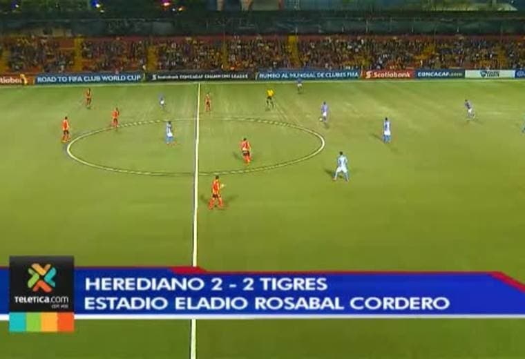 Liga de Campeones de Concacaf: Herediano 2 - 2 Trigres