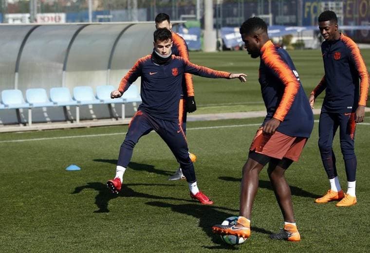 Barcelona se prepara para visitar al equipo de Las Palmas. 