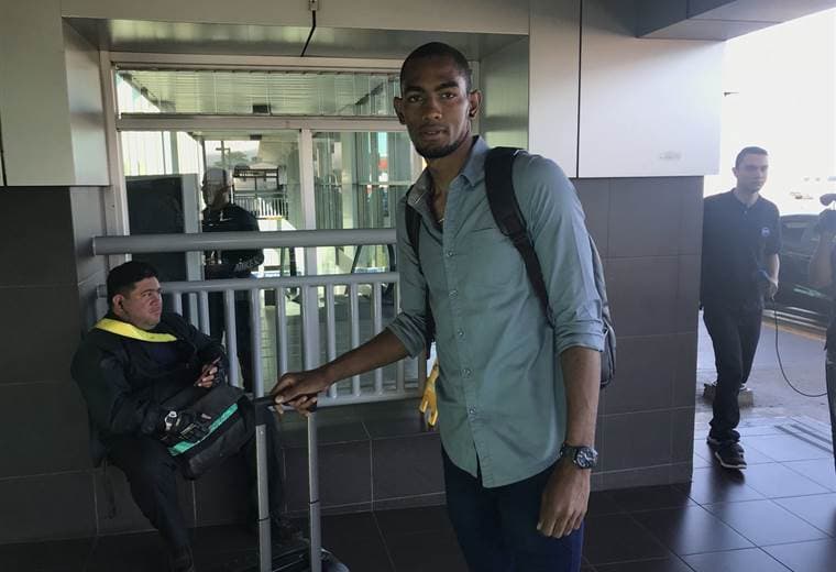 Jerry Bengtson, delantero hondureño del Deportivo Saprissa | Miguel Calderón. 