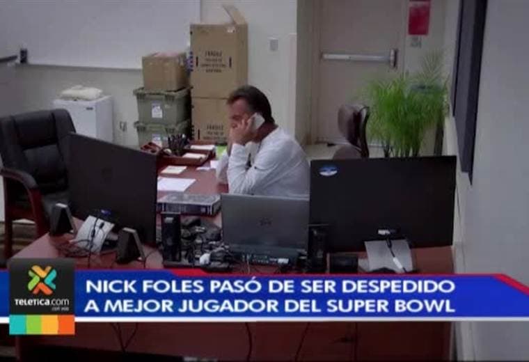 Nick Foles pasó de ser despedido a mejor jugador del Super Bowl LII