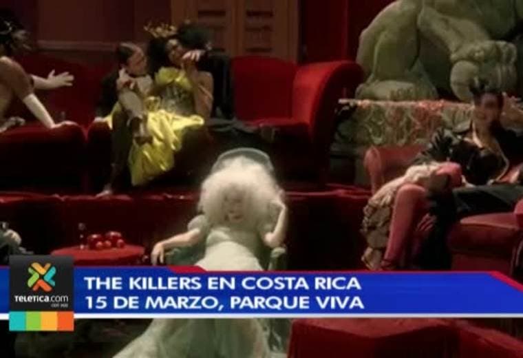 The Killers está a pocos días de dar un concierto en Costa Rica