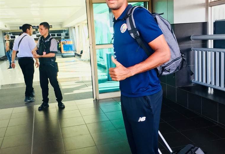 Josué Mitchell viajó con La Sele a los amistosos por Europa |