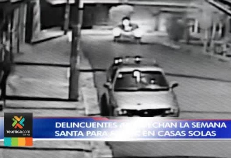 ¡Tenga precaución! Delincuentes aprovechan la Semana Santa para robar en casas solas