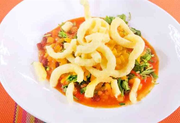 Receta: Estofado de chile con atún y maíz dulce