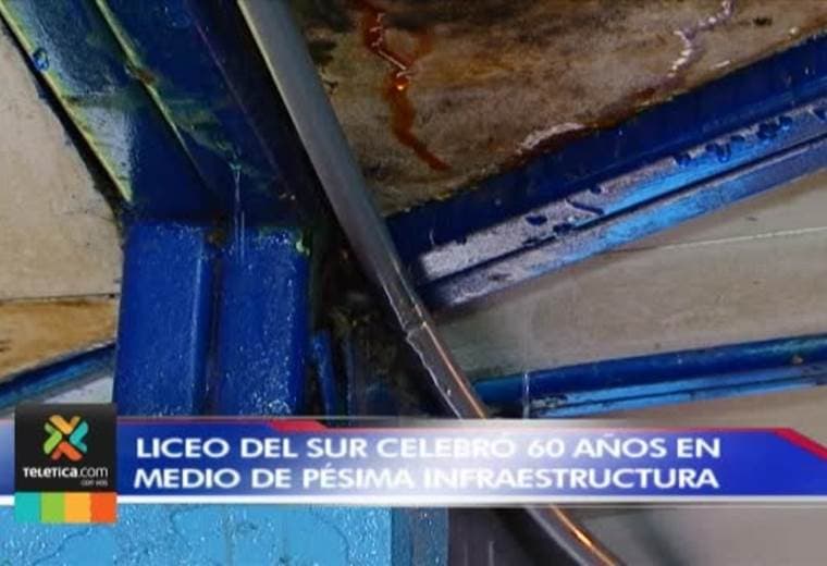 Liceo del Sur celebró 60 años en medio de pésima infraestructura