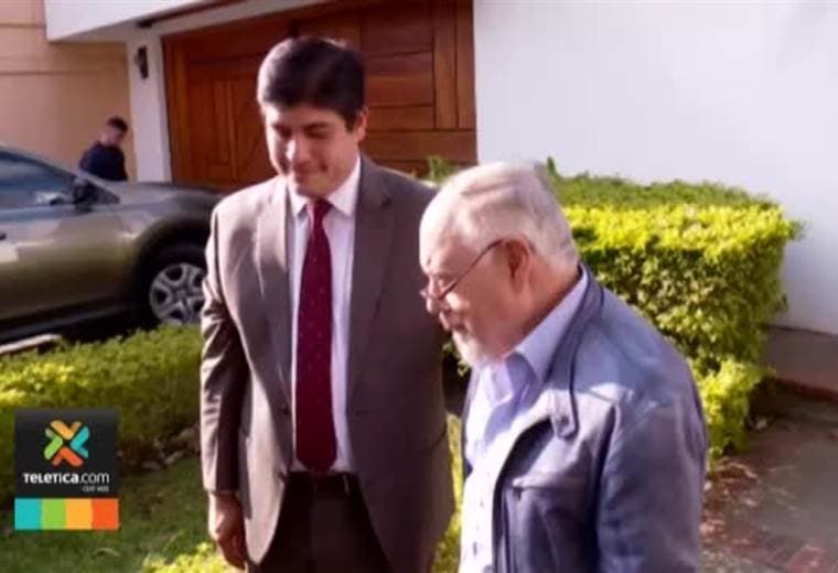 Carlos Alvarado y Francisco Antonio Pacheco se reunieron