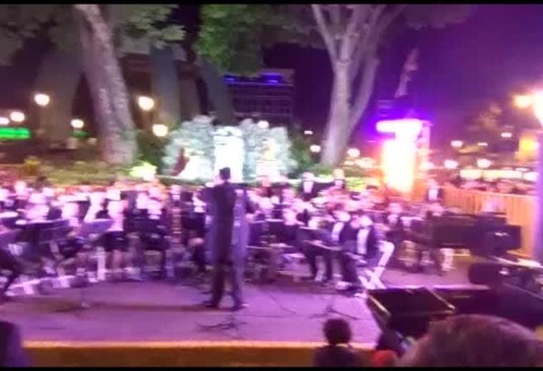 Banda Municipal de San José realizó concierto de música sacra en el Parque Central