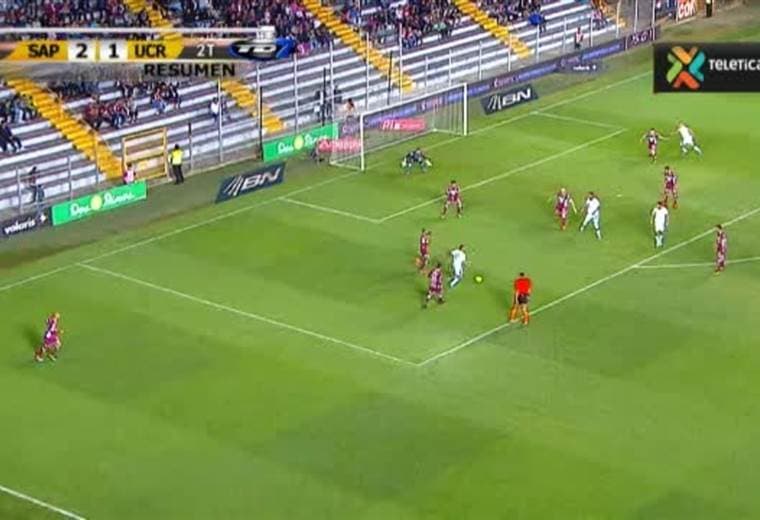 Fútbol Nacional:  Saprissa 2 - 1 UCR