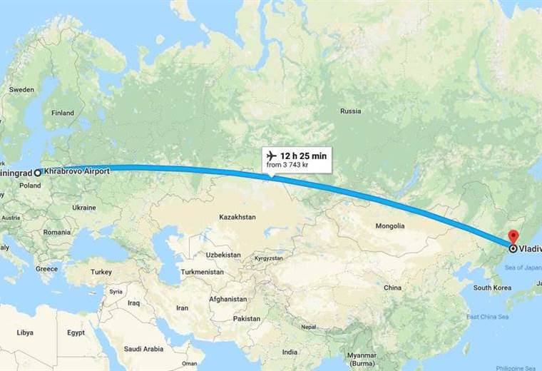 Baltika (segunda división rusa) hace viaje más largo del mundo como visitante