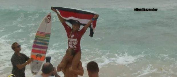 Leilani McGonagle logró la victoria en el WQS de Barbados.|FSC