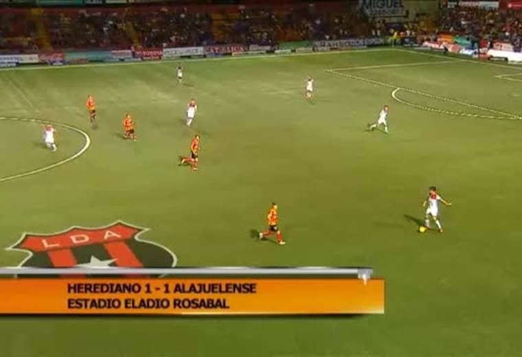 Fútbol Nacional: Herediano 1 - 1 Alajuelense
