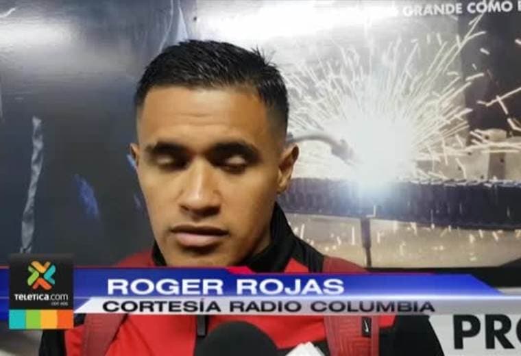 Roger Rojas explotó por su suplencia en el juego contra Herediano