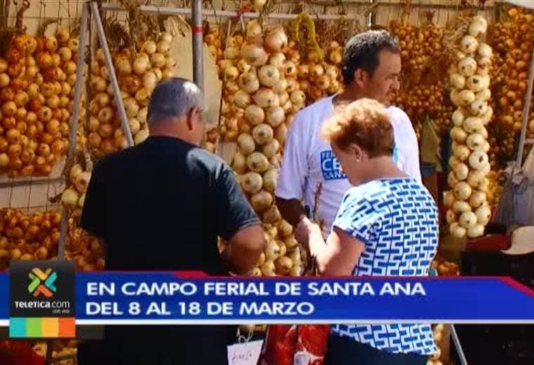 Santa Ana está listo para su tradicional feria de la cebolla