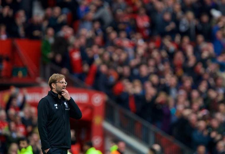 El técnico del Liverpool Jurgen Klopp.
