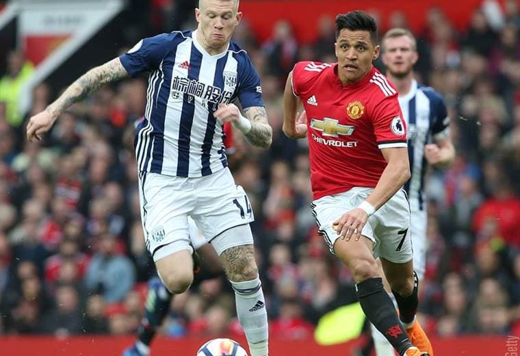 Alexis Sánchez, delantero chileno del Manchester United. 