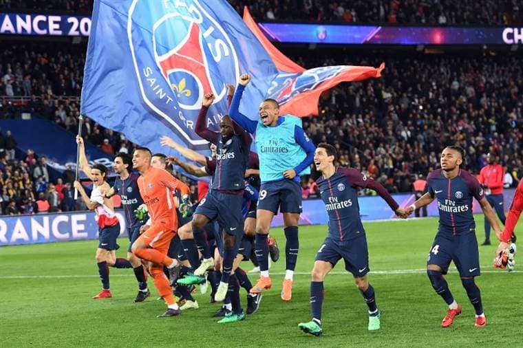 PSG celebra el título en Francia |AFP.