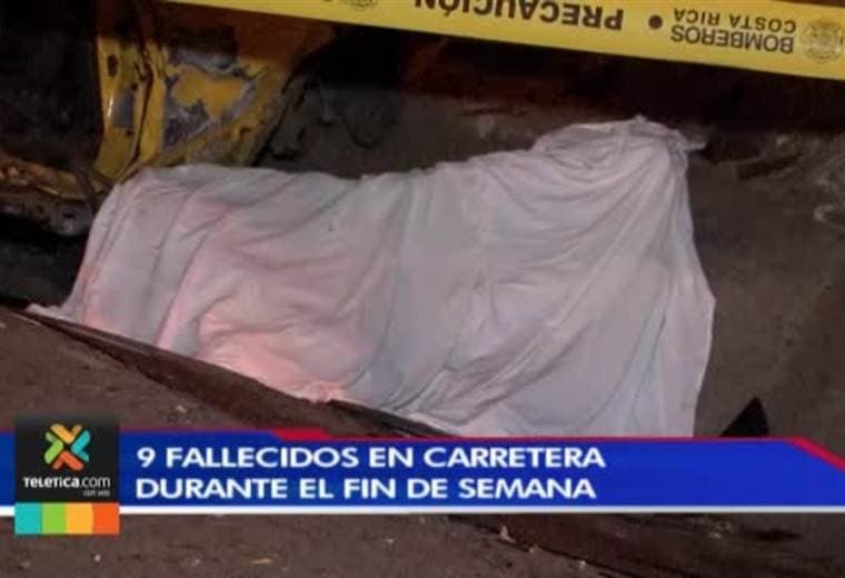 Muertes por accidente de tránsito este fin de semana