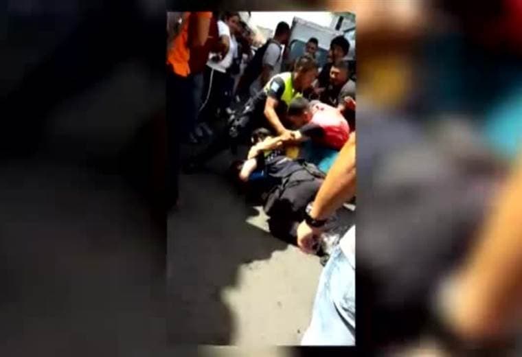 Agresión a oficiales de la Policía Municipal