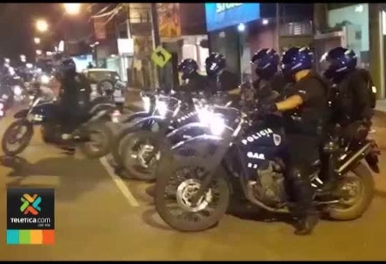 Semana Santa dejó más de mil personas detenidas por Fuerza Pública